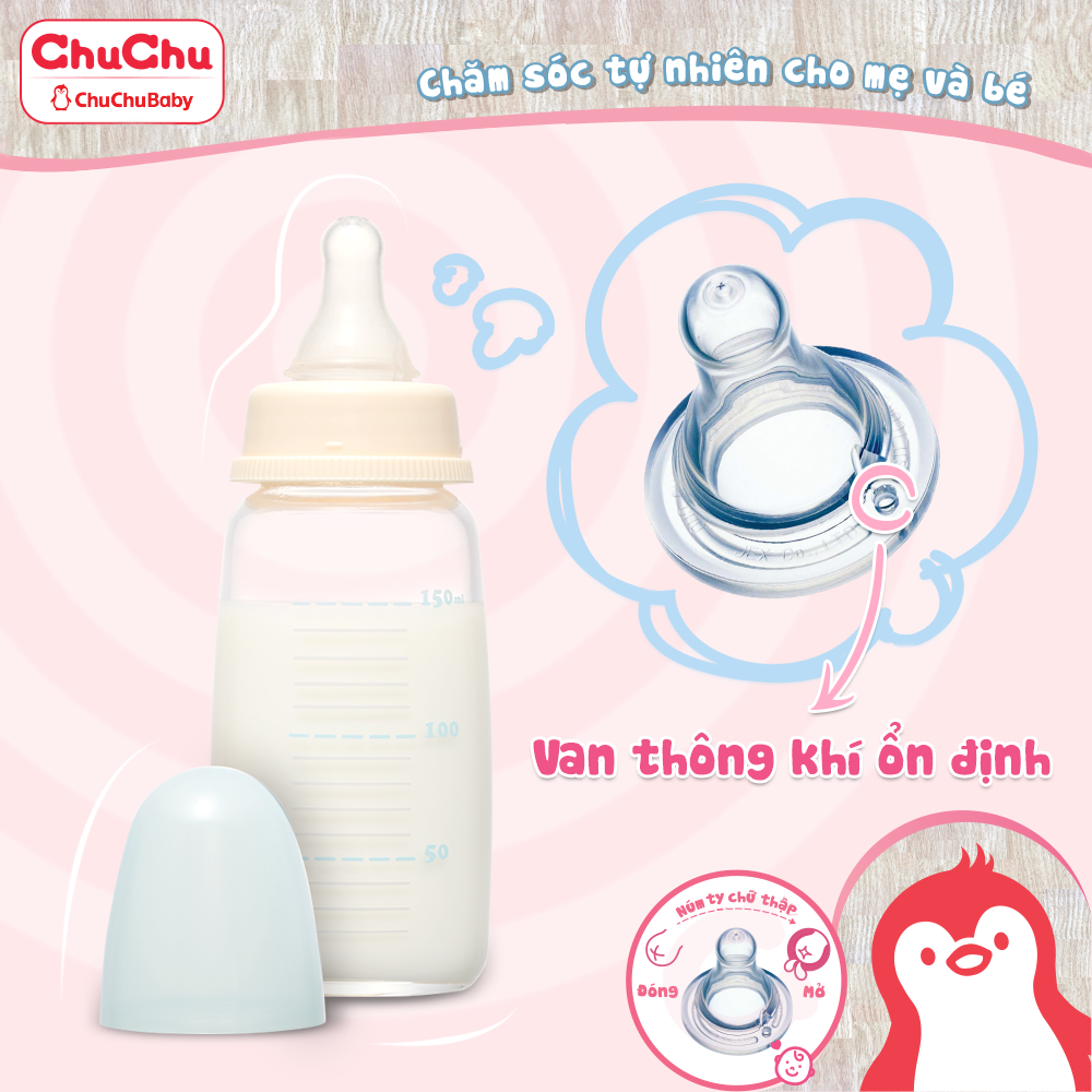 5 ưu điểm của Bình sữa ChuChu giúp bé dễ dàng bú bình (3)